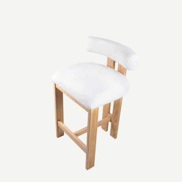 Tabouret Alva en bois massif – Image 5