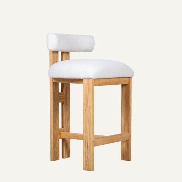 tabouret bois massif ilot cuisine