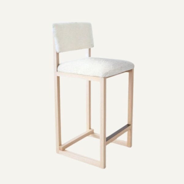 Tabouret Linna en bois massif