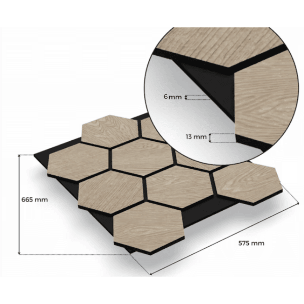 Panneau acoustique Hexa – Image 7